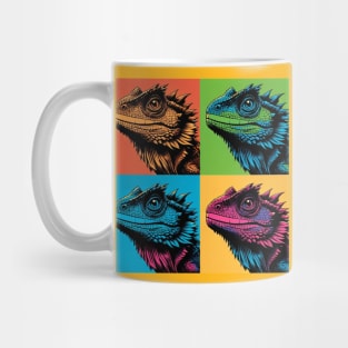 Bearded Dragon Pop Art - Cool Lizard Mug